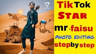 💯 Tik Tok star💓 mr faisu📱photo editing in PicsArt. an a Arabic men screenshot 3