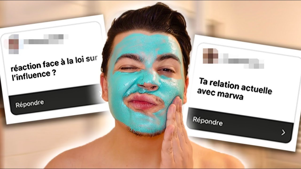 JE REPONDS ENFIN !! (en faisant ma skincare)
