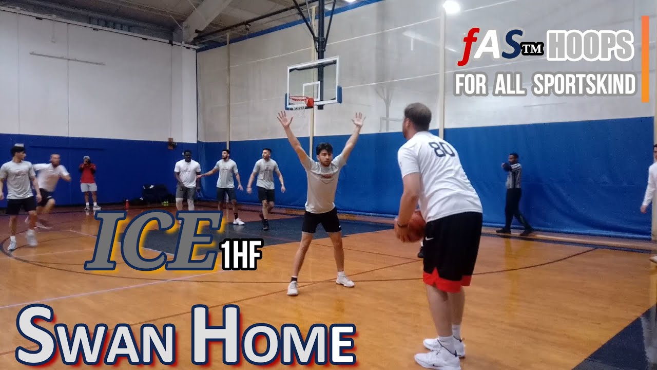 Ice vs Swan Home Insp 1Hf FAS Hoops for All sportskind HSSC Houston Ironman theLottory JMVOL
