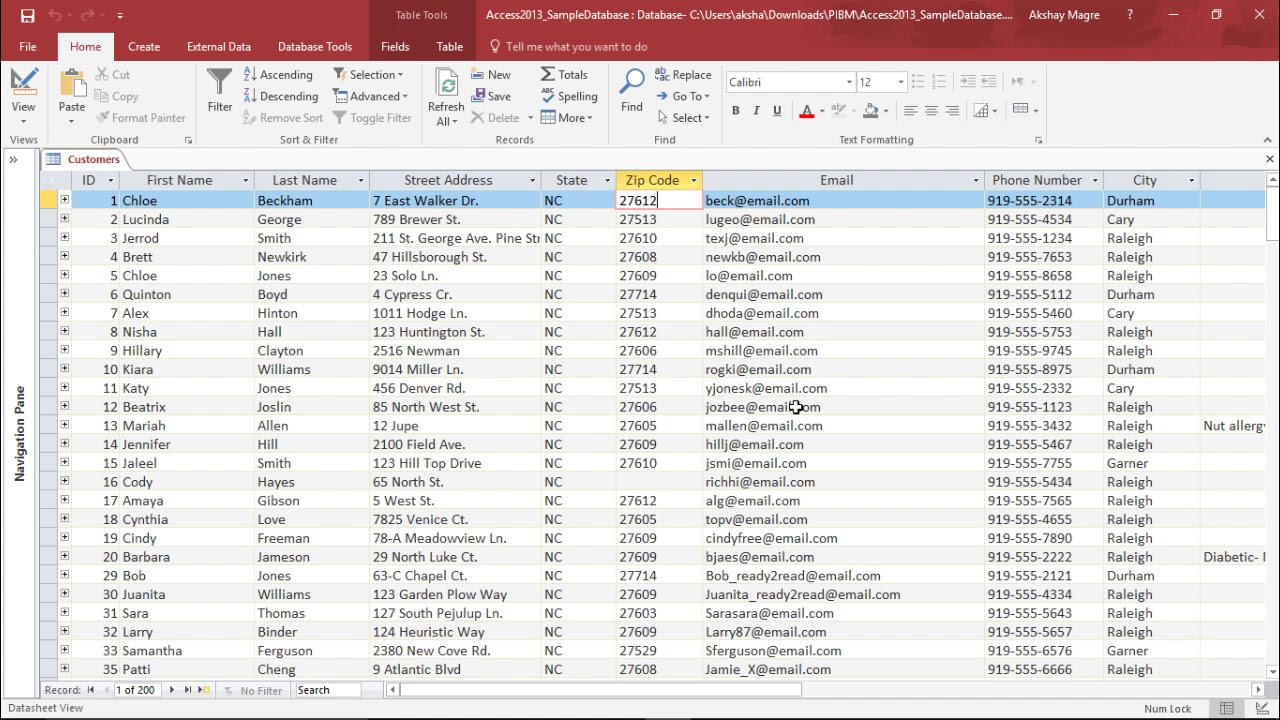 Ms Access Tables Forms Reports And Queries Youtube Riset