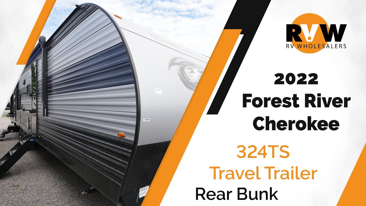 2022 Cherokee 324TS Travel Trailer Walk-Through - YouTube
