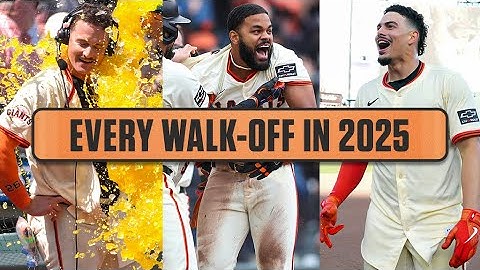 Every Giants Walk-Off in 2025