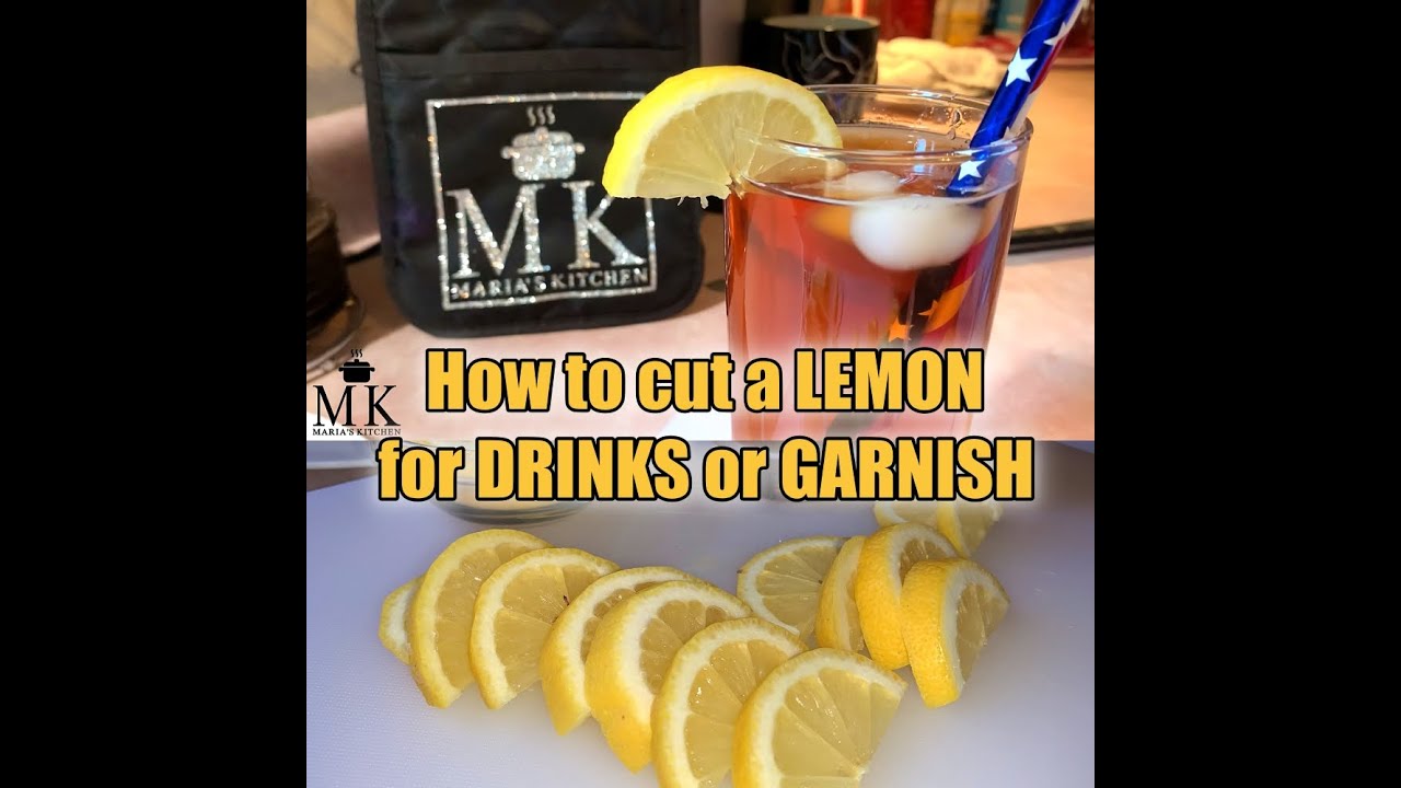 How To Cut LEMONS For DRINKS Or GARNISH Super EASY YouTube how-to-cut-lemons-for-drinks-or-garnish-super-easy-youtube