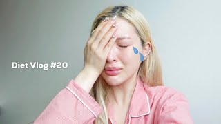 EN)Diet Vlog #20?다이어트 스트레스받아. 그만할까..?