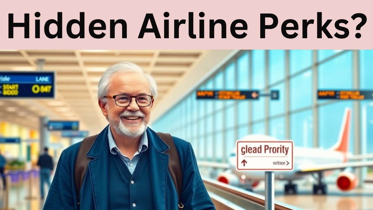 Hidden Airline Perks? Seniors, Take Flight! ✈️✨