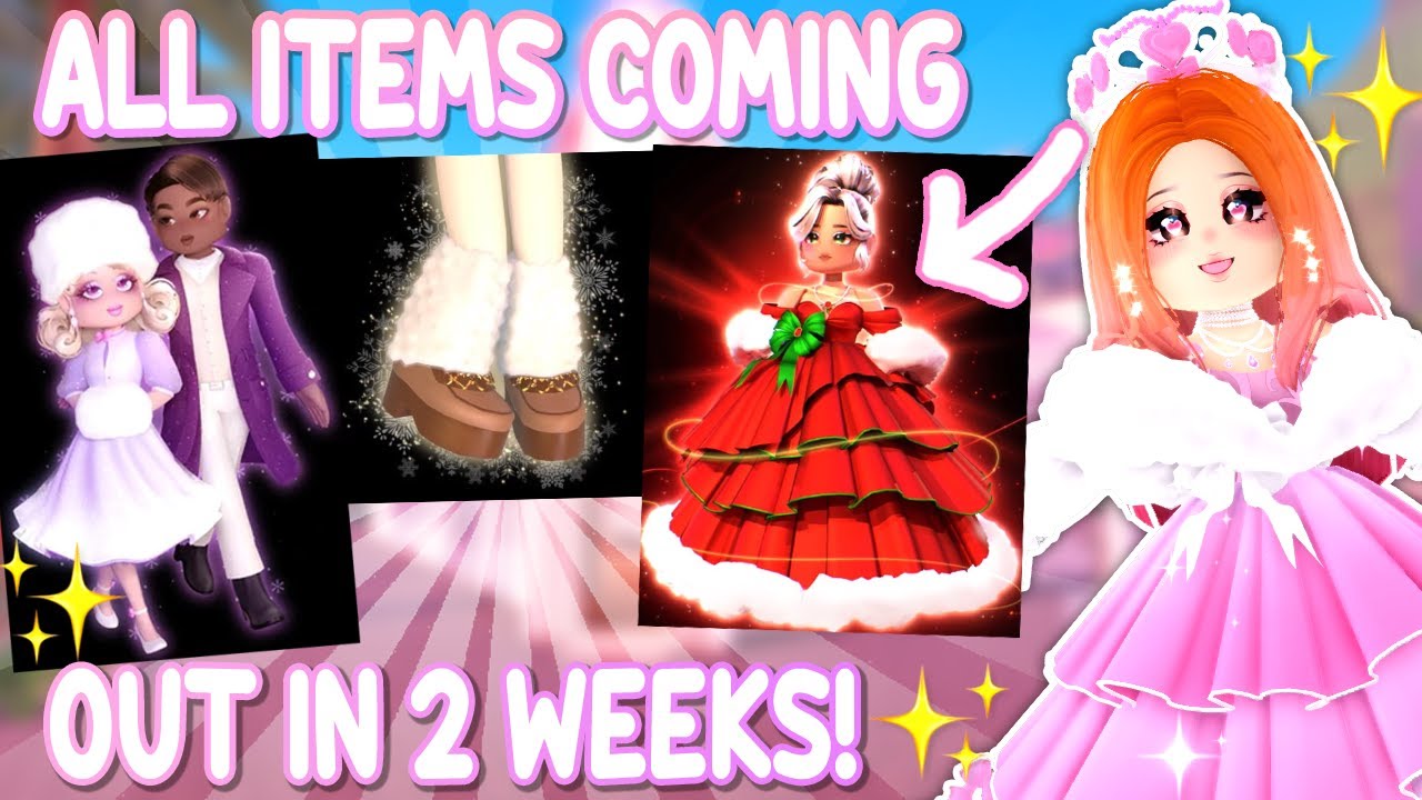 THESE ITEMS ARE COMING OUT IN 2 WEEKS! WINTER ITEMS Royale High Tea