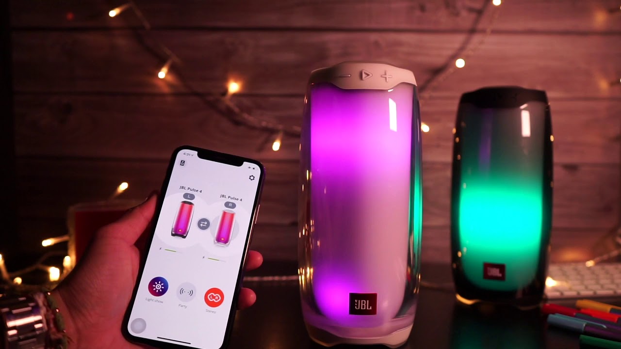 JBL Pulse 4 Party Connect - YouTube