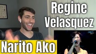 Regine Velasquez - Narito Ako (FULL BLAST VERSION) REACTION