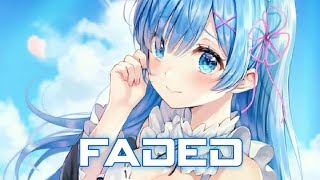 「Nightcore」→Faded (Alan Walker ft. Iselin Solheim) (Lyrics)