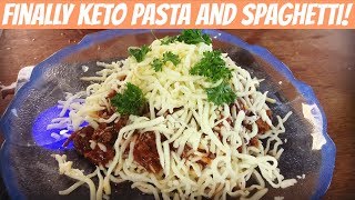 Trying out keto pasta | Our keto spaghetti