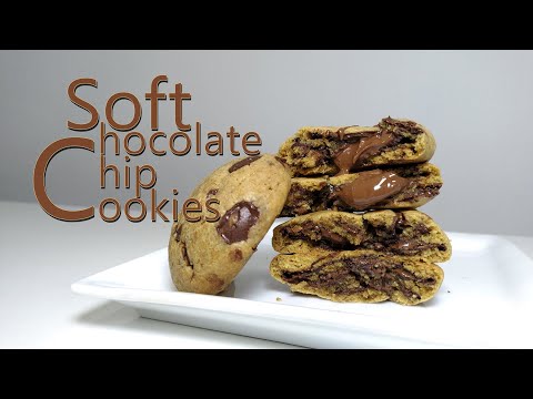 คุกกี้ช็อคโกแลตชิพ (Soft chocolate chip cookies)