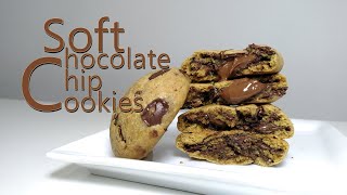 คุกกี้ช็อคโกแลตชิพ (Soft chocolate chip cookies)