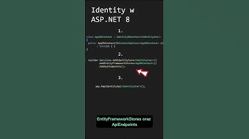 ASP.NET Web API Identity w 5 minut (rejestracja, logowanie..) #dotnet #csharp #aspnet