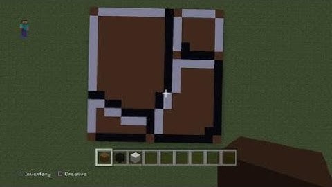 Minecraft - 8 Bit Ground - How to Build - Lukeworld