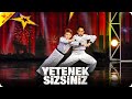 Atakan ve Berkan&#39;dan Robot Dans Gösterisi 🕺 | Yetenek Sizsiniz Türkiye