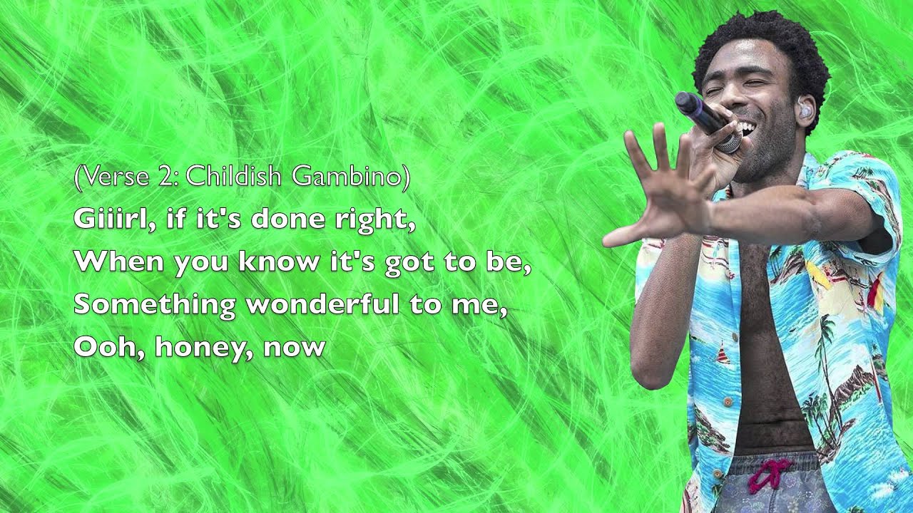 Childish Gambino - Sober (rough) - Lyrics