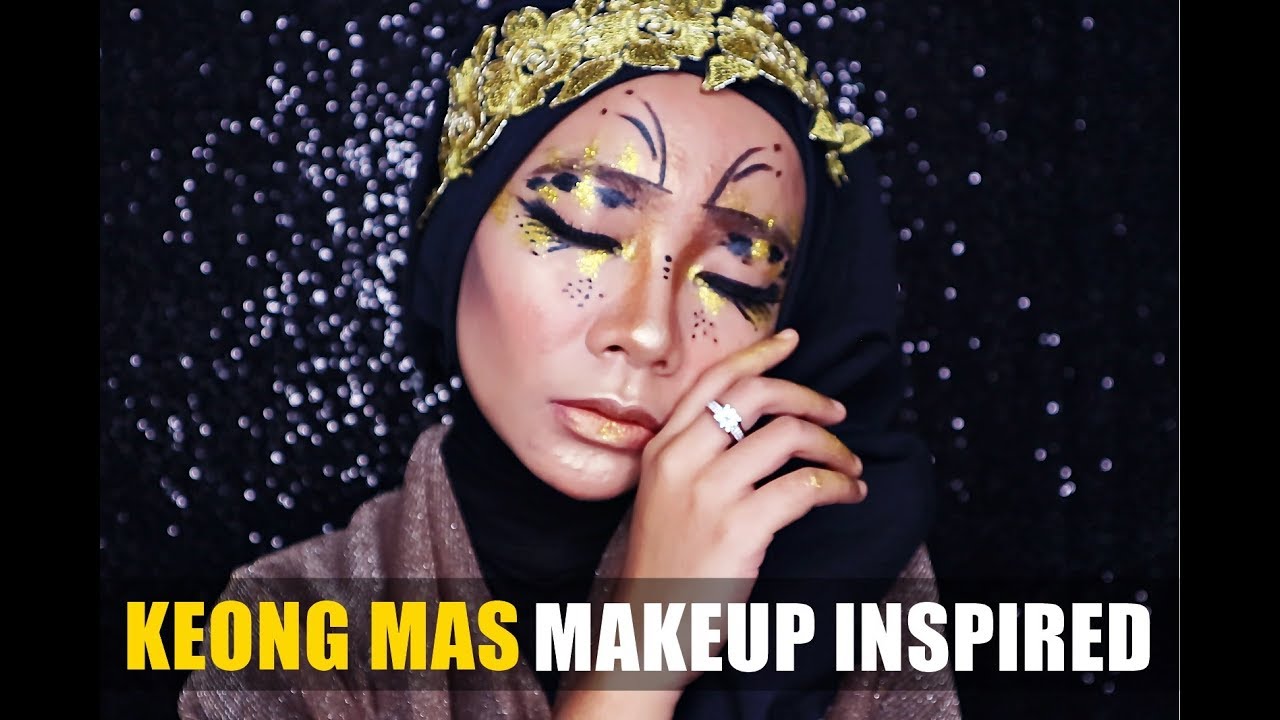 Viva Cosmetics Keong Mas Inspired Halloween Makeup Iykaliyka