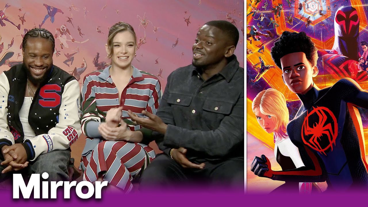 Spider-Man: Across The Spider-Verse cast interviews