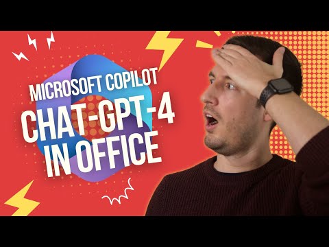 GPT-4 WIRD IN OFFICE INTEGRIERT – Microsoft Copilot | Chat-GPT-4 für Excel, Word, PowerPoint, etc.
