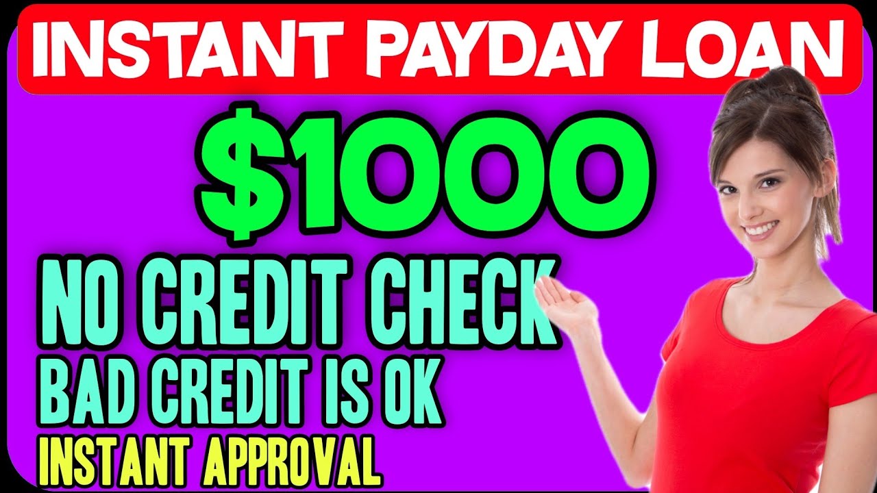 Get $100 - $1,000 Instant Payday Loan Approval No Credit Check With Bad Credit 2022 I Nccloans. Com