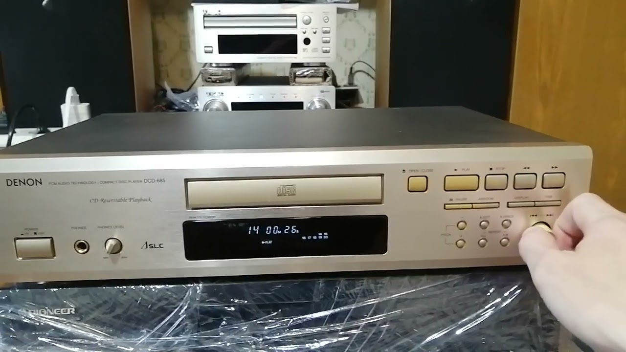Denon dcd-685 Видео работы перед продажей. - YouTube