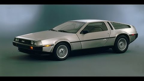 DeLorean Series - Part 3, Low-Poly Model