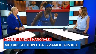 Mboko Est Une Pionnée Du Tennis - Entrevue