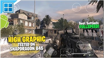 Call of Duty Modern Warfare 2 Android Winlator glibc 7.1.3 | Test on Snapdragon 845 + Best Settings