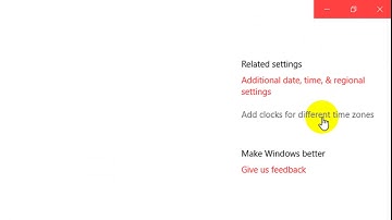 How to Add Clocks for Different Time Zones on Windows 10
