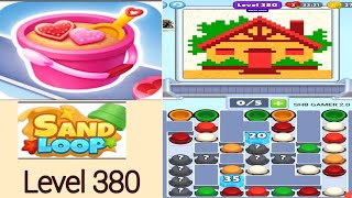 🏖️ Sand loop level 380 solution and walkthrough for gameplay 
