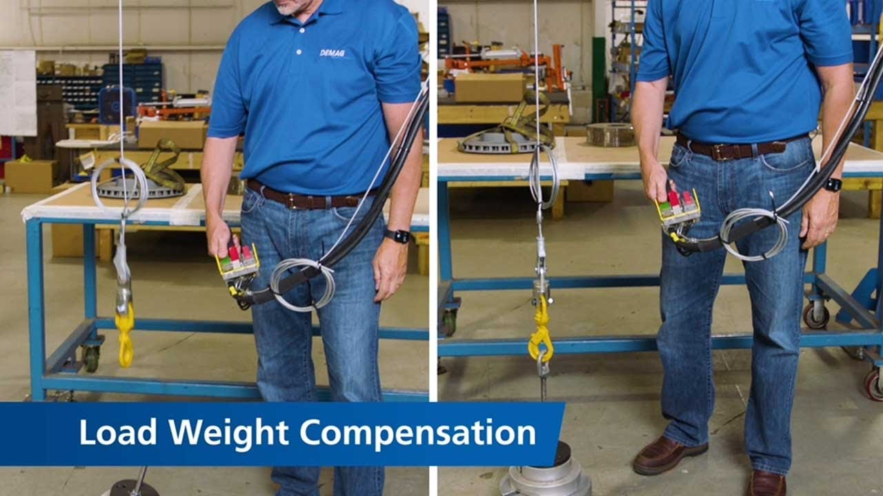 Industry Leading Safety with the Demag DBP II Air Balancer YouTube