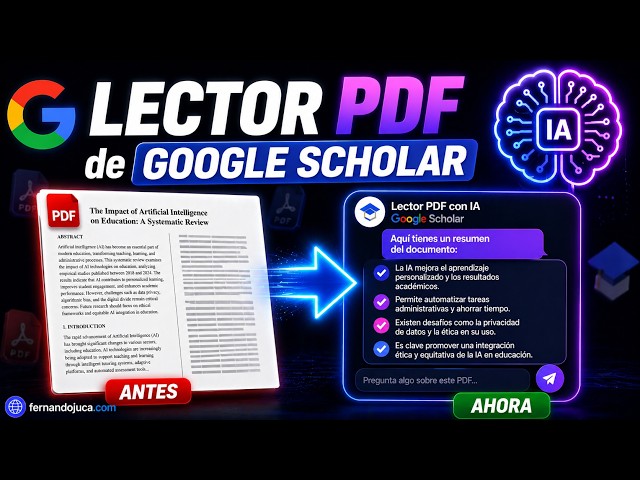 Google Académico PDF con IA: Resume y analiza artículos fácil
