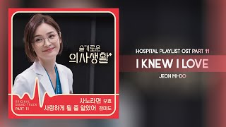 Jeon Mi-do - I Knew I Love (Hospital Playlist OST Part 11) 슬기로운 의사생활 OST Part 11