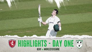 Kent vs Worcestershire | Day One Highlights