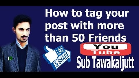 How To Tag All Facebook Friends In one Click 2016