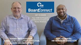 Get to Know IASB Staff Experts Harry and Eric: Navigating the Superintendent Search Process