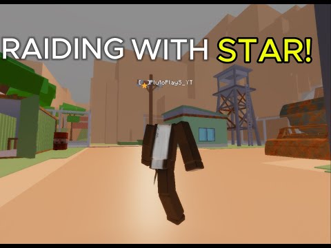 ⭐Raiding With STAR In  Hood Modded!⭐