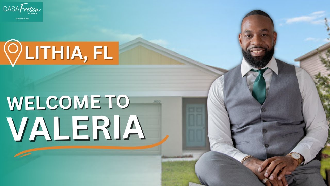 Affordable New Homes for Sale Tampa, FL The Valeria Floorplan