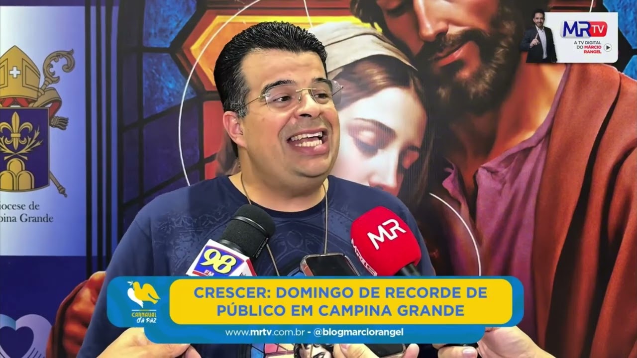 Crescer tem recorde de público neste último domingo (15), em Campina Grande