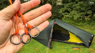 Ive been thinking about how to make my tent better
I recently took my favourite single-hooped tunnel tent, the Hilleberg Enan, and figured out a few cheap modifications for making the tent better on the trail. By upgrading to a thicker 10mm pole and attaching lightweight metal rings with Dyneema cord, I gave the peg-out points much more flexibility, which is an essential feature for wild camping tents pitched on tricky or rocky ground. I also added a neat little ring to the door tie-back, making it super quick to secure without adding any noticeable weight to my pack.
Big thank you to Ultralight Outdoor Gear for supporting us in 2026 https://geni.us/UltralightOutdoorGear
Gear shown in this video
Tent https://geni.us/UOGEnan
Hoodie https://geni.us/UOGSamboAlpha90
Backpack https://www.thrudark.com/products/pinnacle-42l-hiking-backpack-olive-green
Metal rings https://amzn.to/4h6ojJ8
Orange cordage https://amzn.to/3URRuIx
10mm pole for my tent https://geni.us/ULOG10mmPole
Last chance to WIN a FULL WILD CAMPING SETUP https://www.messner.co.uk
Ive started sharing my routes over on Hiiker. Theyve kindly given me a discount via my affiliate link
https://hiiker.app/paulmessner?via=paul and then you can download to my routes here https://hiiker.app/users/6h3F8tE4psSp4WtyBUP5MUy8Bo22/hikes and use the app to navigate you. Ill be uploading all my future hikes here.
My Gear
Trail Running Shoes https://geni.us/UOGLonePeak
Tent https://geni.us/ULOGHyperliteUnbound2
Backpack https://geni.us/UOGHyperliteUnbound55
Quilt https://zenbivy.co.uk/pages/curated-complete-bed-bundles
My Favourite Sleeping Pad https://geni.us/UOGNemoEclipse
Lantern https://geni.us/ULOGFlextailLantern
Powerbank https://geni.us/ULOGFlextailPowerbank
Stove https://geni.us/UOGJetboilFlash
Mini Inflator Pump https://geni.us/UOGgigapump
Sambob Hoodie https://geni.us/UOGSamboAlpha90
Outdoor Research Helium Waterproof Jacket https://geni.us/UOGORHeliumUL
Pillows https://geni.us/UOGNemoFillo & https://geni.us/UOGNemoFilloElite
Little sit pad https://geni.us/UOGLittleSitPad
Mug https://geni.us/UOGS2Smug
Powerbank https://geni.us/UOGNitecorepowerbank
Charging block https://amzn.to/4ecLzUz
Water bottle https://geni.us/UOGThrubottle
Rab Down Jacket https://geni.us/UOGRabmythicjacket
Darn Tough sockshttps://geni.us/UOGDarntoughsocks
First aid kit https://geni.us/UOGLifesystemsfirstaid
Little towel https://geni.us/UOGTowel
Wilderness Wash https://geni.us/UOGWildernesswash
All my other gear https://www.messner.co.uk/gearlist
All my other gear https://www.messner.co.uk/gearlist
Multi-day Hikes Playlists
Cumbria Way https://www.youtube.com/playlist?list=PLbU28ZzUOa49lK5YCmgcZRT1Q3_cIjR4o
West Highland Way https://www.youtube.com/playlist?list=PLbU28ZzUOa49qFqV3d99ATSR6T6bAL92U
Peak District Multi Day Hikes https://www.youtube.com/playlist?list=PLbU28ZzUOa49WHWTNtRYD5r2nkiwdNUch
Cairngorms https://www.youtube.com/playlist?list=PLbU28ZzUOa48Wxn3MGLWl3PJyEyV89Q5_
Timestamps
0:00 Introduction to the Hilleberg Enan tent and its minor limitations
2:11 Upgrading to a 10mm tent pole
3:15 Prepping the metal rings and Dyneema cord
5:41 Fitting the new rings to the corner peg-out points
7:27 Comparing the 9mm and 10mm tent poles
8:20 Pitching the tent to test the new modifications
9:27 Demonstrating the flexibility of the new guy-out rings
11:02 Creating a custom door tie-back lock
https://www.patreon.com/paulmessner
Join our Patreon community for additional videos, community WhatsApp style chats and more. MASSIVE thanks to YOU. I couldn’t do this without your support.
https://www.messner.co.uk
WIN a FULL WILD CAMPING SETUP
DISCLAIMER: This video and description contains affiliate links, which means that if you click on one of the product links, I’ll receive a small commission. Ive been thinking about how to make my tent better
