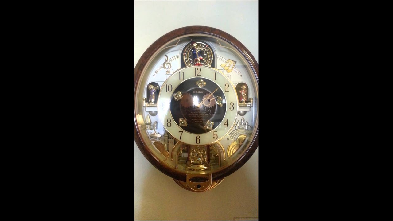 Seiko 2006 Collector's Edition Clock (QXM147BRH) - YouTube