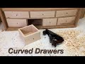 Building Curved Drawers for the Tool Chest - Part 5 Cabinetmaking