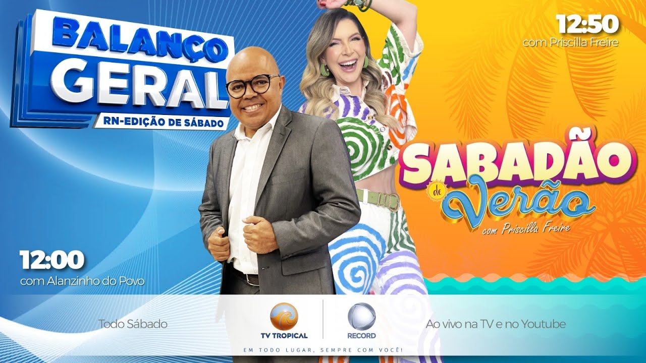 28/02/2026 - Balanço Geral com Alanzinho do Povo e Sabadão de Verão.