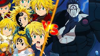 Using EVERY Meliodas from WORST to BEST vs DEMON KING ZELDRIS in Seven Deadly Sins: Grand Cross