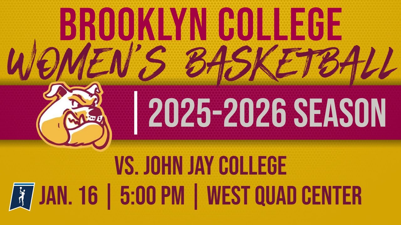 Brooklyn College Women's Basketball vs John Jay  | 01/16/2026