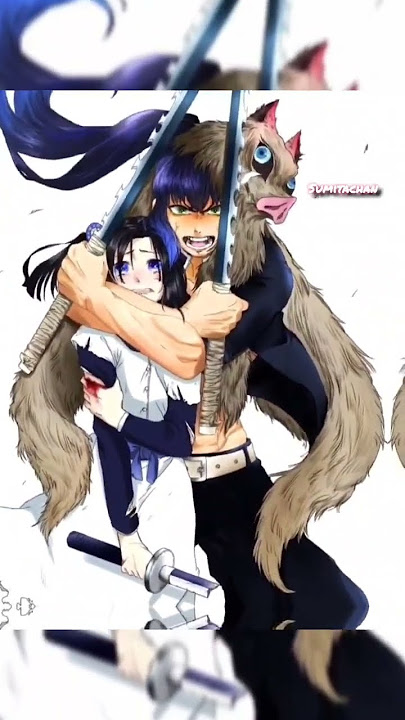 Inosuke x aoi, zenitsu x nezuko, tanjiro x kanao ❤️✨ #demonslayer #kny #anime #edit #trending #short