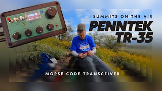 Simple Yet Reliable Morse Code Radio - Penntek TR-35 Transceiver