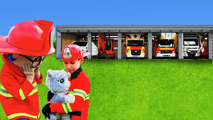 🚒🚎 Les enfants découvrent tous les camions de chantier 🚦 Jouets pour enfants