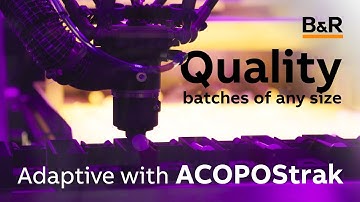 Efficient small batch production with Unilogo Robotics, member of U2 Robotics – automated by B&R