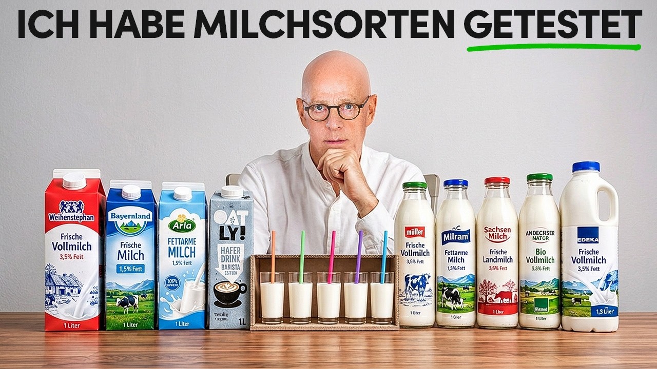 Thumbnail: Milchsorten im Test: Was ihrer Gesundheit wirklich hilft
